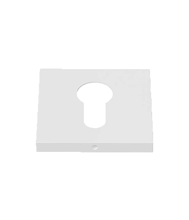 Накладки на ключевой цилиндр Накладка под цилиндр Pallini COSMO PAL-COS-KH-S WHITE 